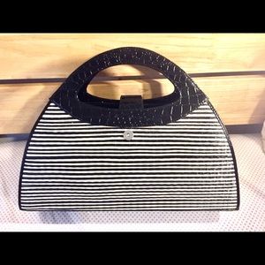 NEW ALDO Black and White Handbag